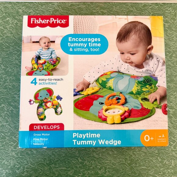 Fisher Price Playtime Tummy Wedge for Baby EUC - Picture 1 of 4
